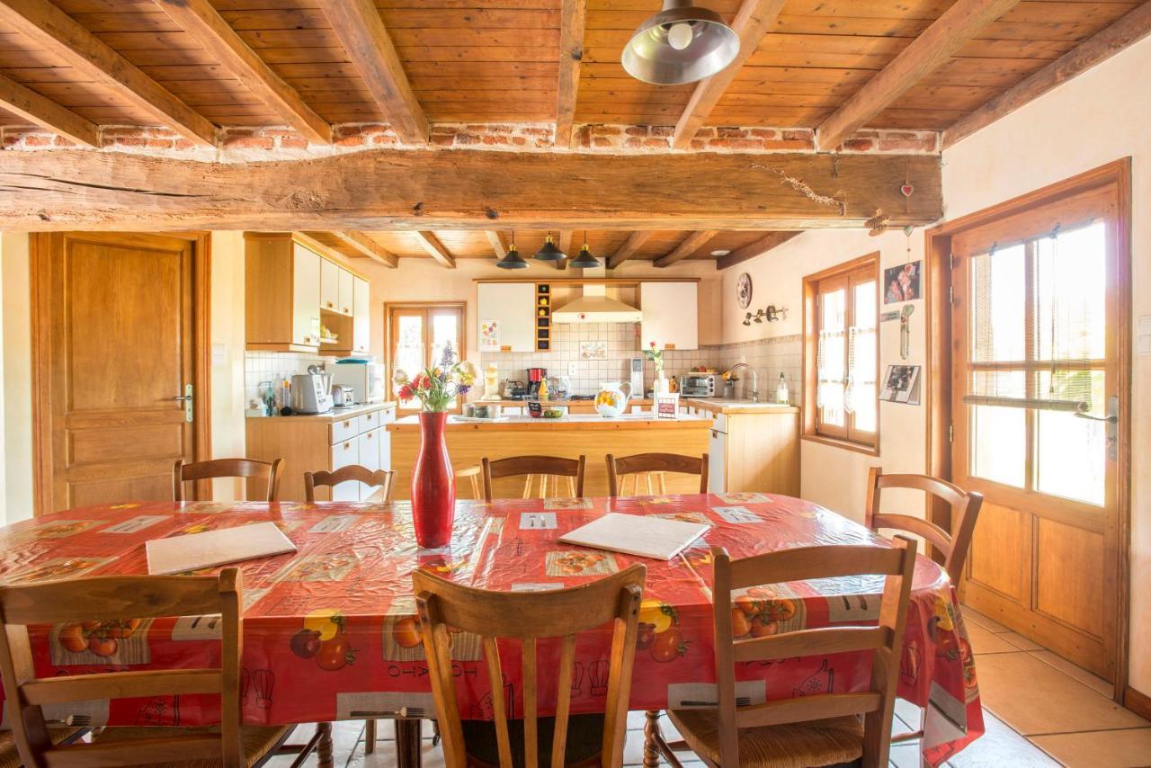 La Maison Du Bonheur Saint-Martin-en-Bresse Екстер'єр фото